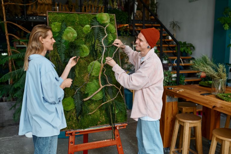 Transforming Interiors with Living Moss Walls